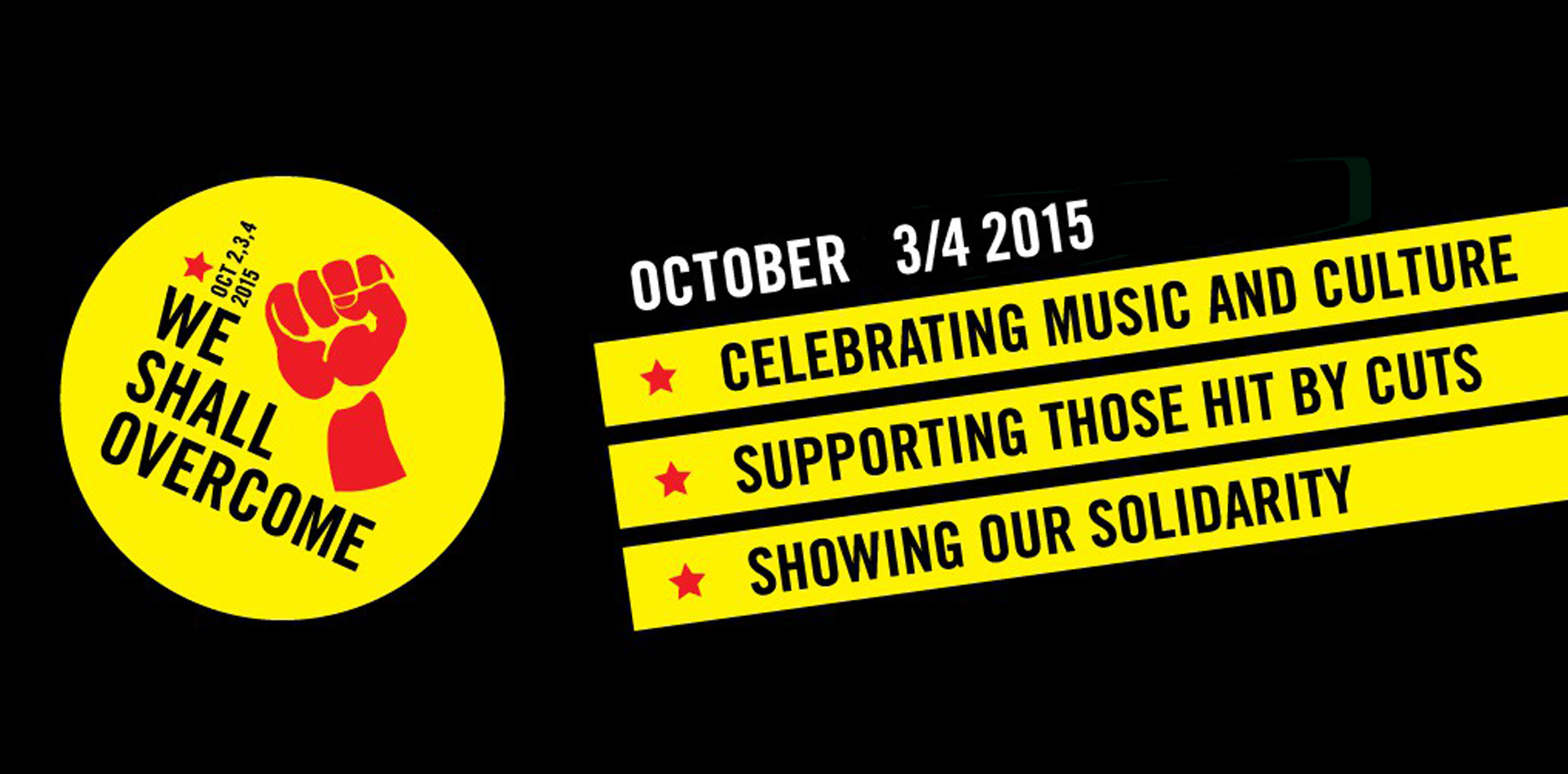 We Shall Overcome Weekend
