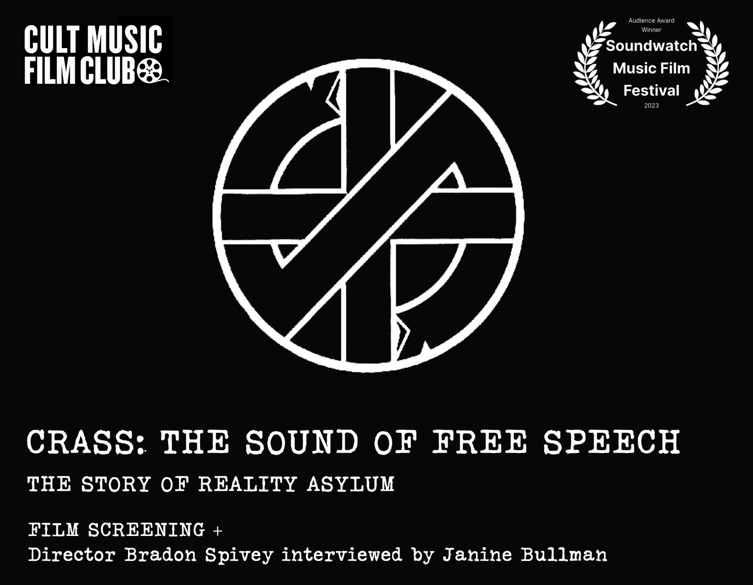 Crass: The Sound Of Free Speech | Film Screening | Q&A