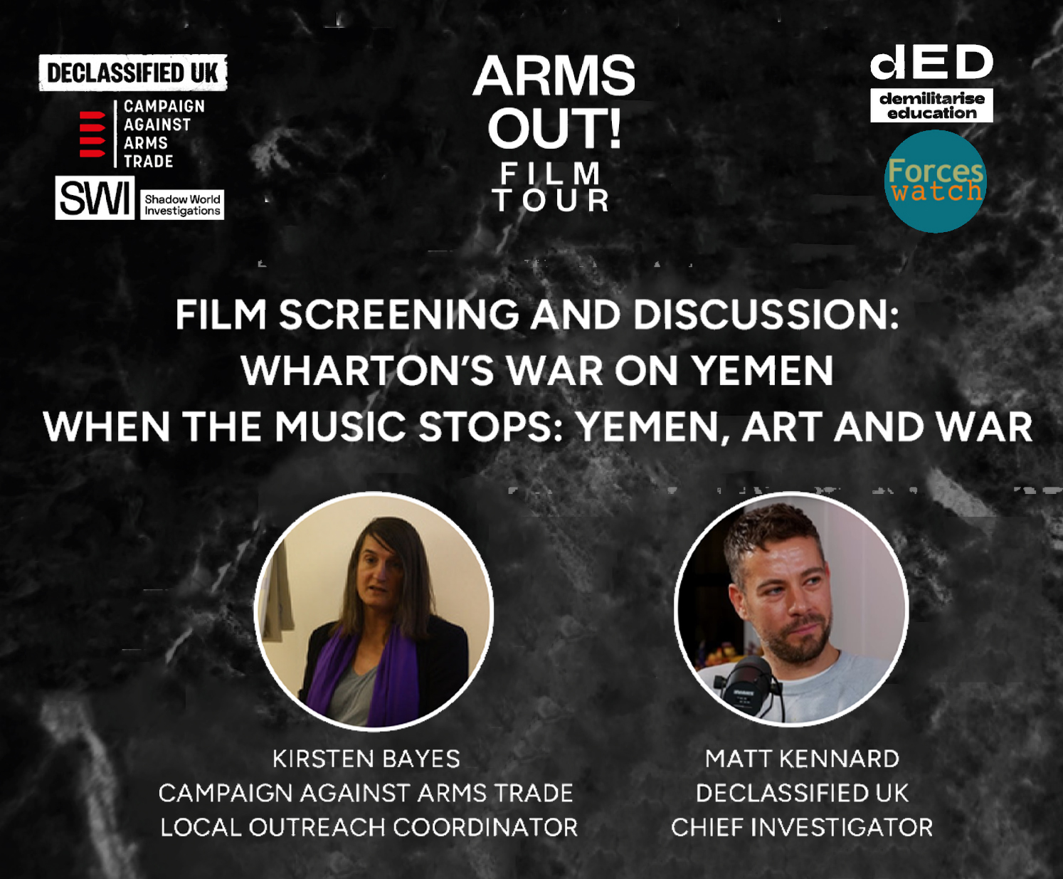 Arms Out Film & Discussion