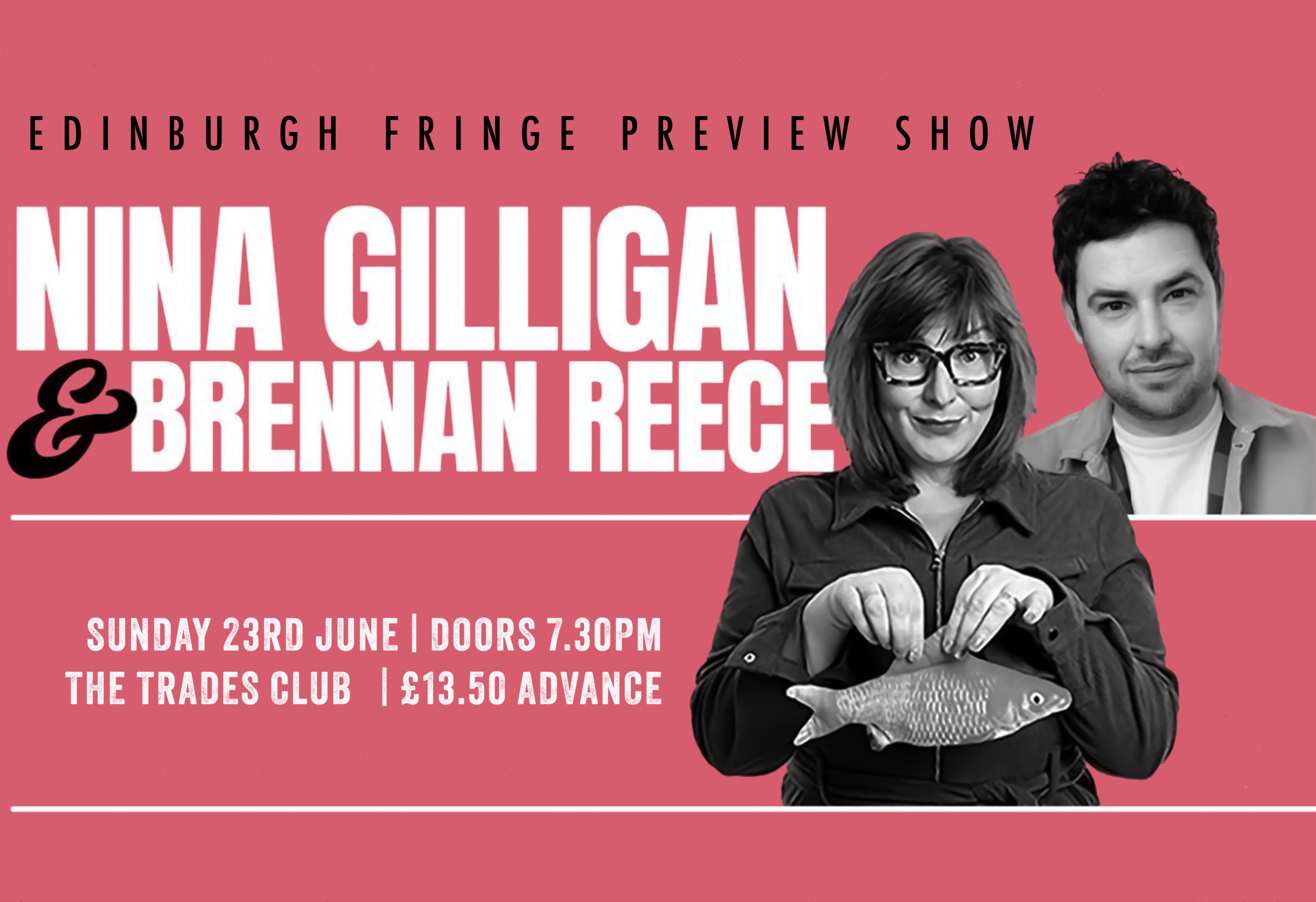 Nina Gilligan & Brennan Reece - Edinburgh Fringe Preview