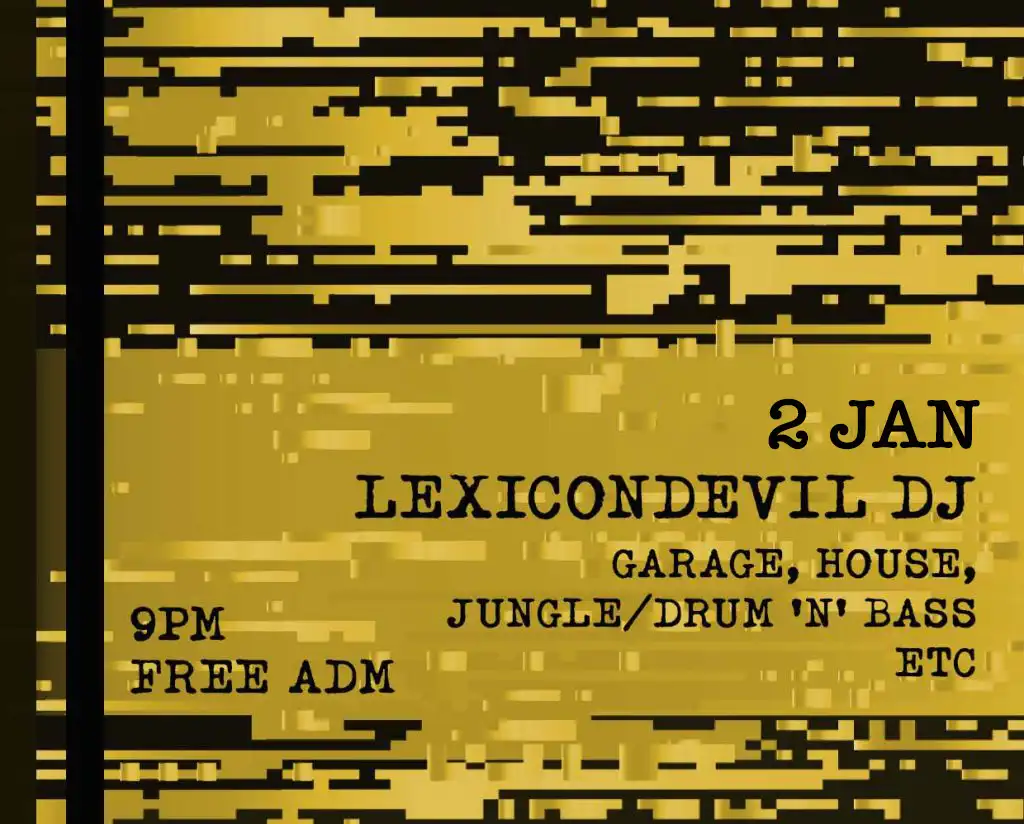 LEXICONDEVIL DJ [free adm club night]