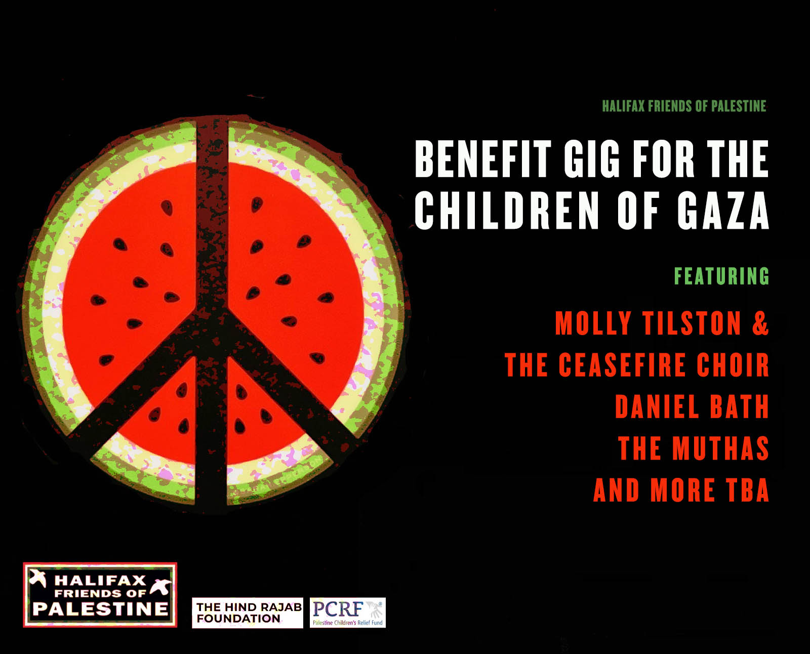 Benefit Gig For The Children Of GAZA