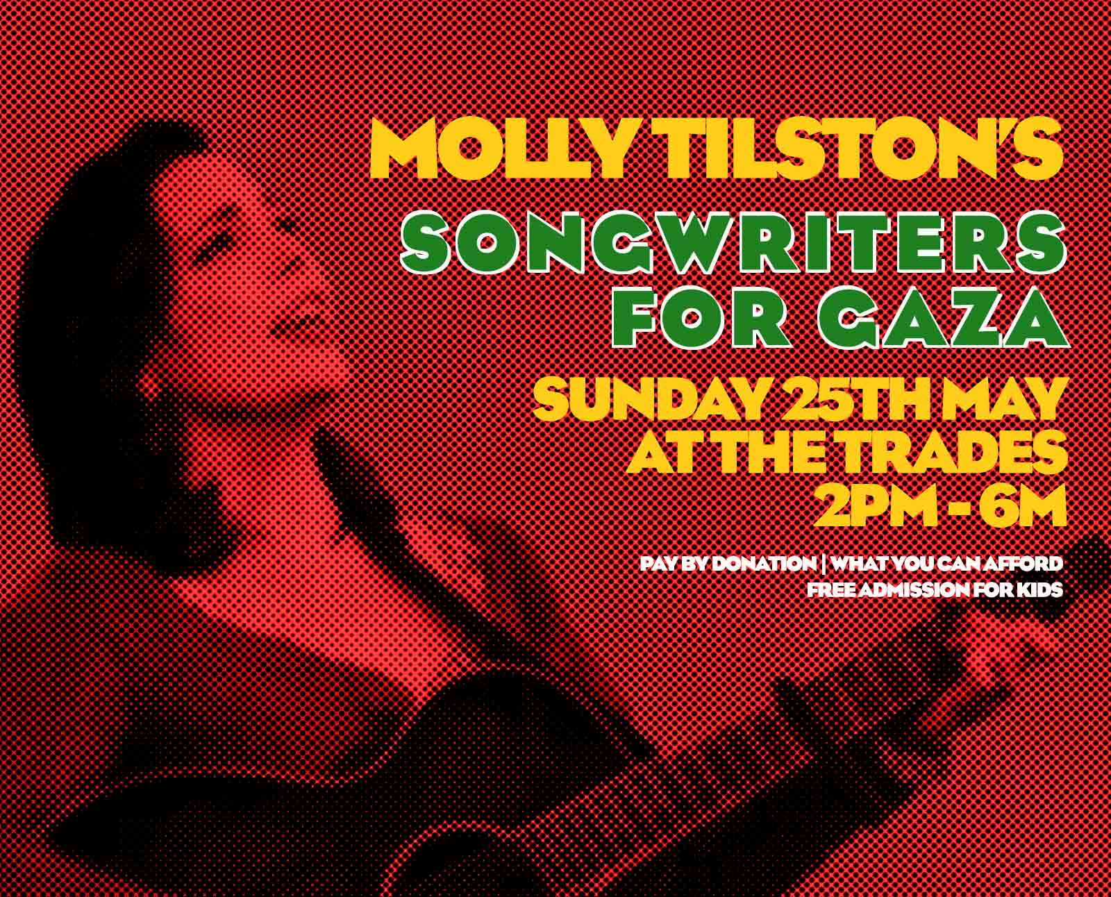 Molly Tilston's Songwriters For Gaza